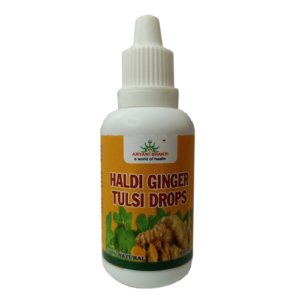 ARYANSHAKTI HALDI GINGER TULSI DROPS - 30 ML