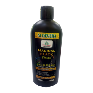 Aloevera Magical Black Shampoo For Multi Hair Problem 500 ml