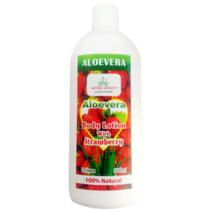 Aloevera Body Lotion with Strawberry 500 ml