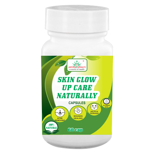 Aryan Shakti Skin Glow Up Care Naturally Capsule 60 caps