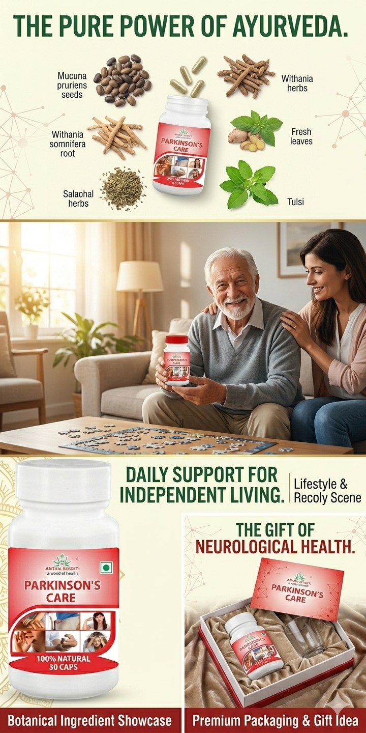 Aryan Shakti Parkinson's Care Capsules 30 Caps - Image 3